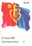 Club-Nachrichten Nr. 2 - 1986/87