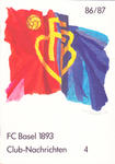 Club-Nachrichten Nr. 4 - 1986/87