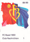Club-Nachrichten Nr. 1 - 1989/90