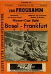20.06.1956: Frankfurt XI - Basel XI