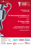 19.09.2021: FC Rorschach-Goldach 17 - FC Basel