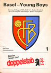19.08.1978: FC Basel - Young Boys