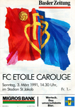 03.03.1991: FC Basel - Etoile Carouge