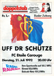 21.07.1992: FC Basel - Etoile Carouge