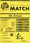 28.05.1988: FC Schaffhausen - FC Basel