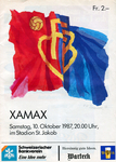 10.10.1987: FC Basel - Neuchâtel Xamax