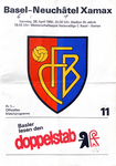 26.04.1980: FC Basel - Neuchâtel Xamax