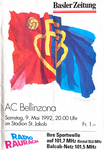09.05.1992: FC Basel - AC Bellinzona