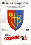 21.04.1979: FC Basel - Young Boys