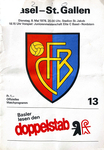 08.05.1979: FC Basel - FC St. Gallen