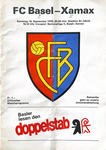 16.09.1978: FC Basel - Neuchâtel Xamax