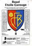 05.11.1977: FC Basel - Etoile Carouge