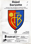 20.05.1978: FC Basel - Servette