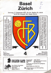 17.09.1977: FC Basel - FC Zürich