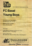 25.05.1974: Young Boys - FC Basel