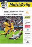 07.11.2010: Luzern-FCB