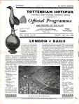 05.04.1956: London XI - Basel XI