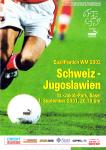 01.09.2001: Schweiz-Jugoslawien