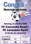 14.10.2006: Concordia-Lausanne