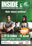 12.07.2009: St. Gallen-FCB