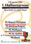 07.01.1984: Hallenturnier