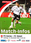 10.12.2006: Aarau-FCB