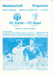23.08.1972: Zürich-FCB