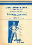 24.10.1954: Grasshoppers - FC Basel