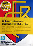 10./11.01.1986: Hallenturnier