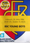 26.03.1986: FC Basel - Young Boys