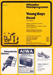 29.10.1975: Young Boys - FC Basel