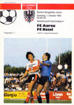 01.10.1983: FC Aarau - FC Basel