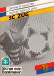 18.08.1984: FC Basel - SC Zug