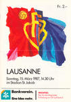 15.03.1987: FC Basel - Lausanne