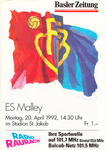 20.04.1992: FC Basel - ES Malley