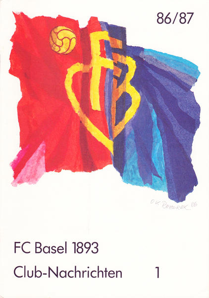 Club-Nachrichten Nr. 1 - 1986/87