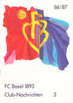 Club-Nachrichten Nr. 3 - 1986/87