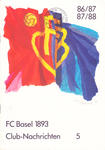 Club-Nachrichten Nr. 5 - 1986/87
