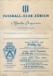 04.03.1956: FC Zürich - FC Basel
