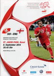 08.09.2014: Schweiz-England