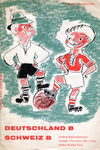 09.11.1952: Schweiz B - Deutschland B
