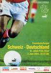 02.06.2004: Schweiz - Deutschland