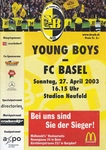 27.04.2003: Young Boys - FC Basel