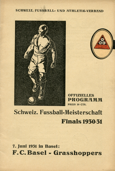 07.06.1931: FC Basel - Grasshoppers