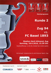 18.09.2016: Zug 94 - FC Basel