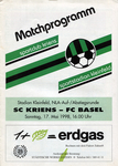 17.05.1998: SC Kriens - FC Basel
