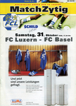 31.10.1998: FC Luzern - FC Basel