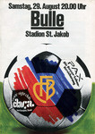 29.08.1981: FC Basel - FC Bulle