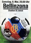 08.05.1982: FC Basel - Bellinzona