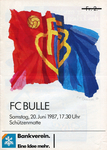 20.06.1987: FC Basel - FC Bulle